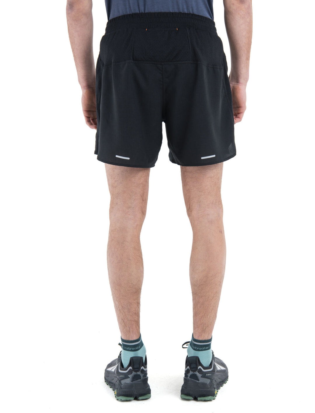Mens 125 ZoneKnit™ Merino Blend Speed 6" Shorts Black  0A56X9
