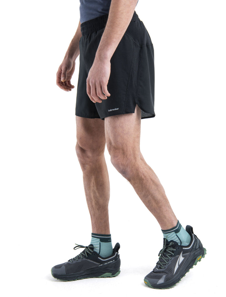 Mens 125 ZoneKnit™ Merino Blend Speed 6" Shorts Black  0A56X9