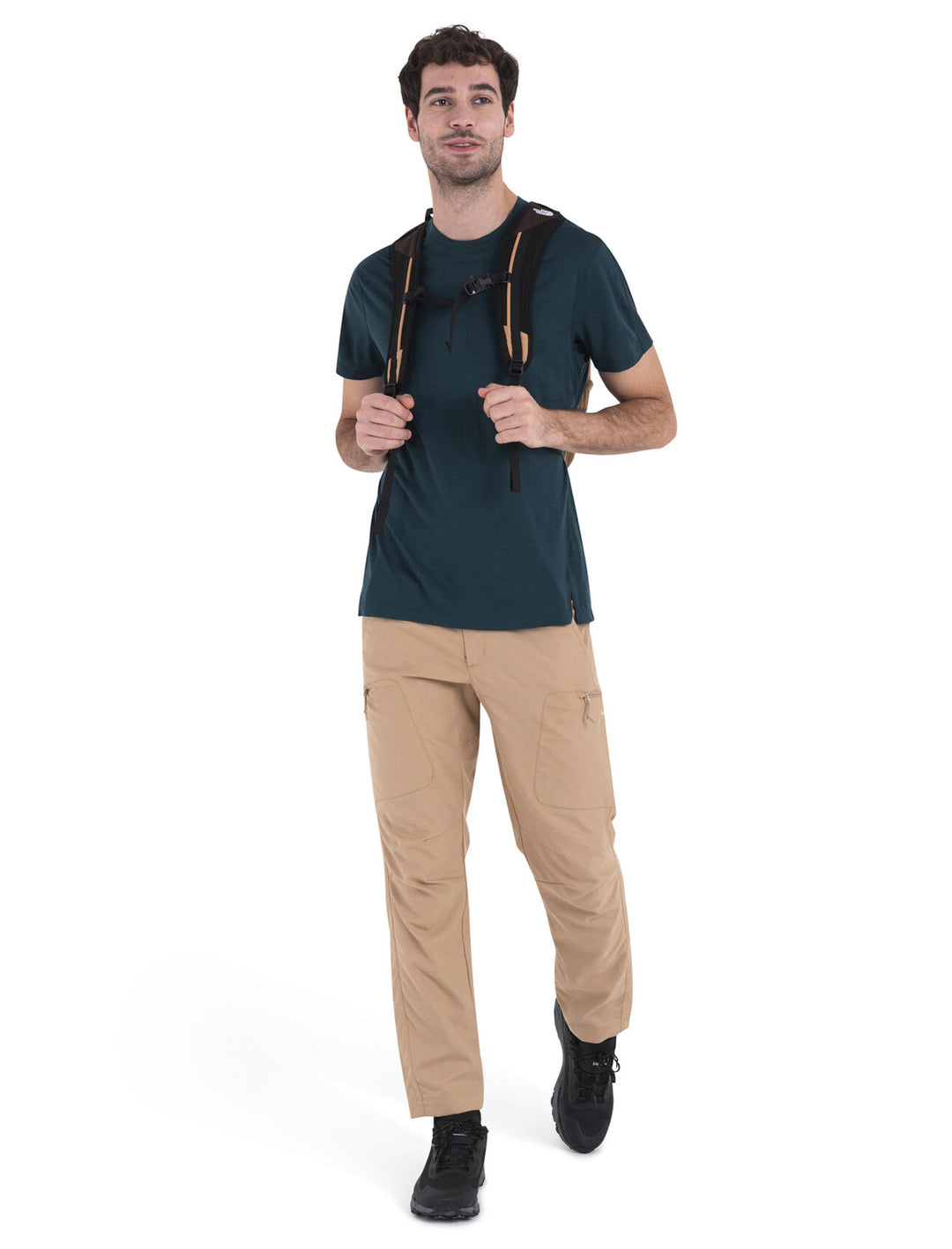 Mens 150 MerinoFine™ Ace T-Shirt Fathom Green 0A56X8