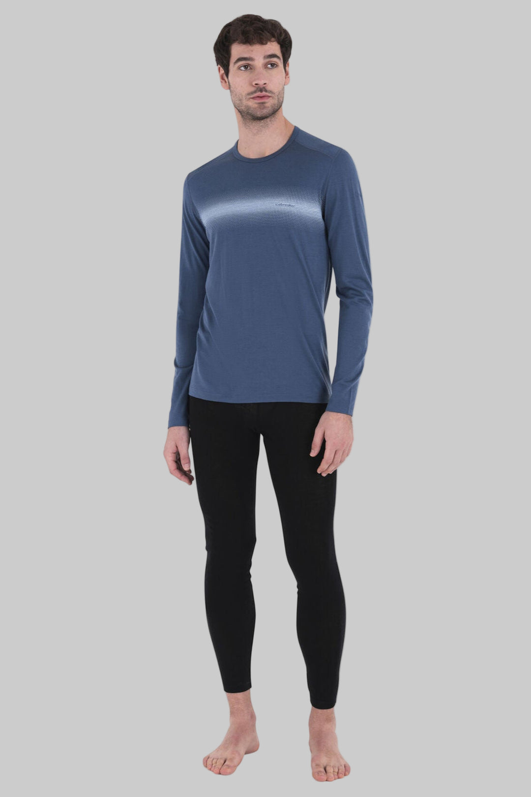 Mens Merino 200 Oasis LS Crewe Thermal Top Horizon Light Dawn 0A56WD