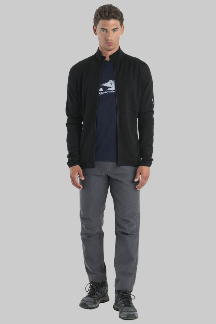 Mens Merino 560 RF™ Elemental II LS Zip Jacket Black BA56QN