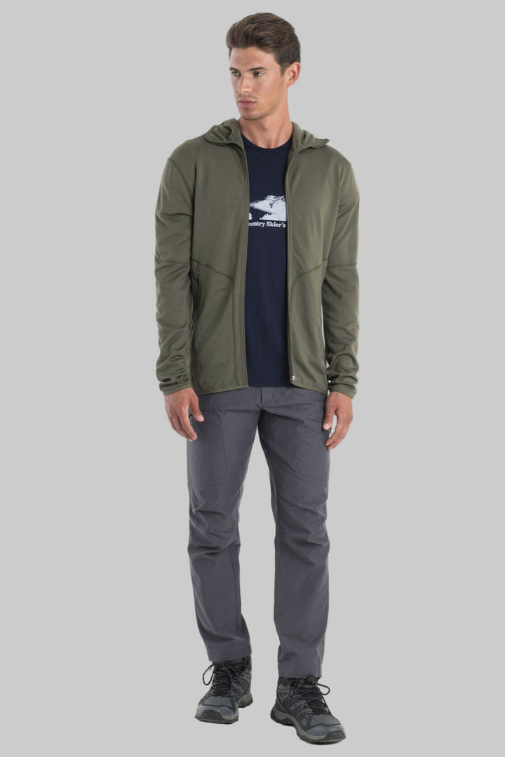 Mens Merino 560 RF™ Elemental II LS Zip Hood Loden 0A56QM