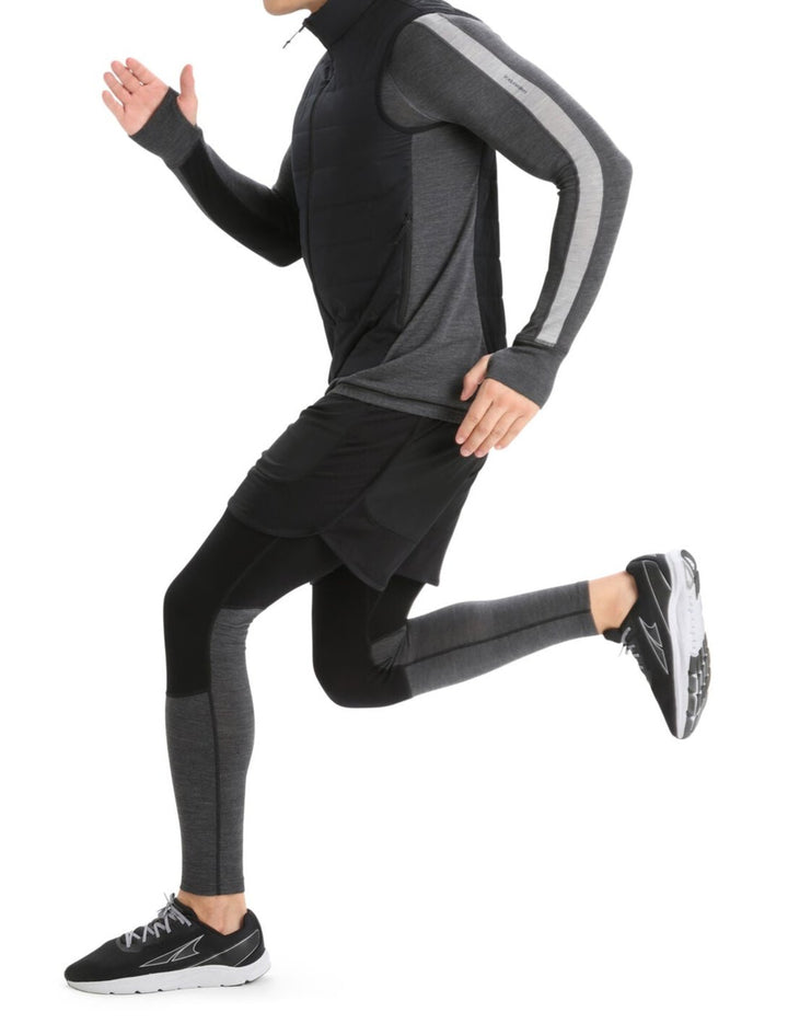 Mens MerinoLoft™ Vest Black /Jet Heather  0A56H2