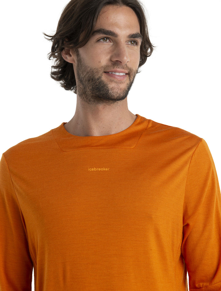 Mens ZoneKnit™ Merino Long Sleeve Tee Earth 0A56KI