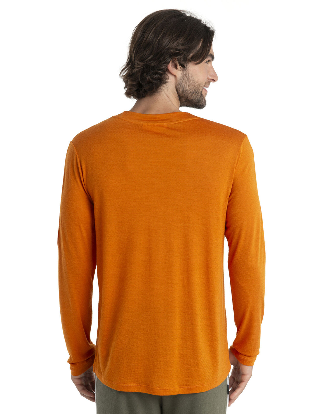 Mens ZoneKnit™ Merino Long Sleeve Tee Earth 0A56KI