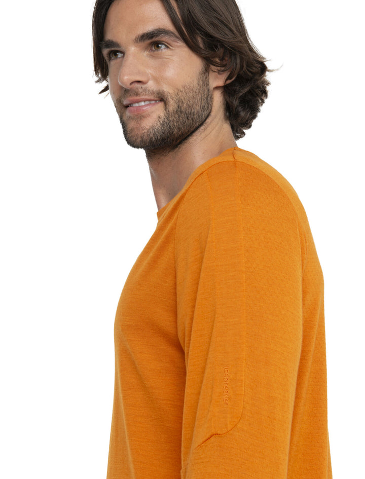 Mens ZoneKnit™ Merino Long Sleeve Tee Earth 0A56KI
