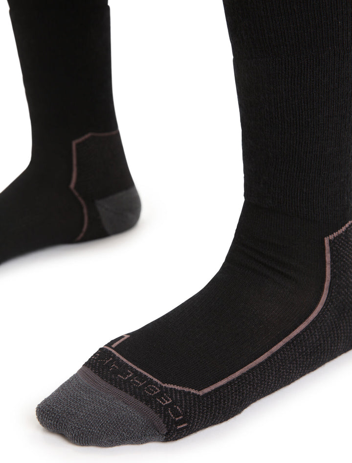 Womens Hike+ Medium Crew Black/Monsoon  105097