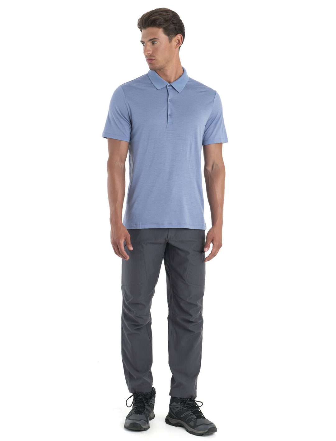 Mens Tech Lite II SS Polo Kyanite 0A59LC