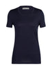 Womens Merino Tech Lite II Short Sleeve Tee Midnight Navy 0A59J9