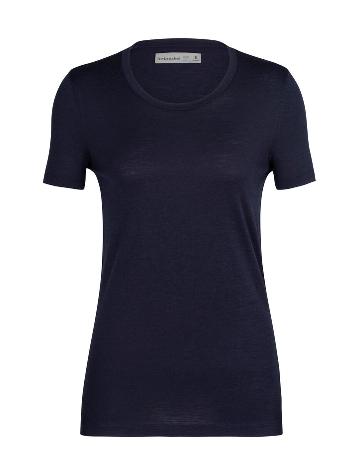 Womens Merino Tech Lite II Short Sleeve Tee Midnight Navy 0A59J9