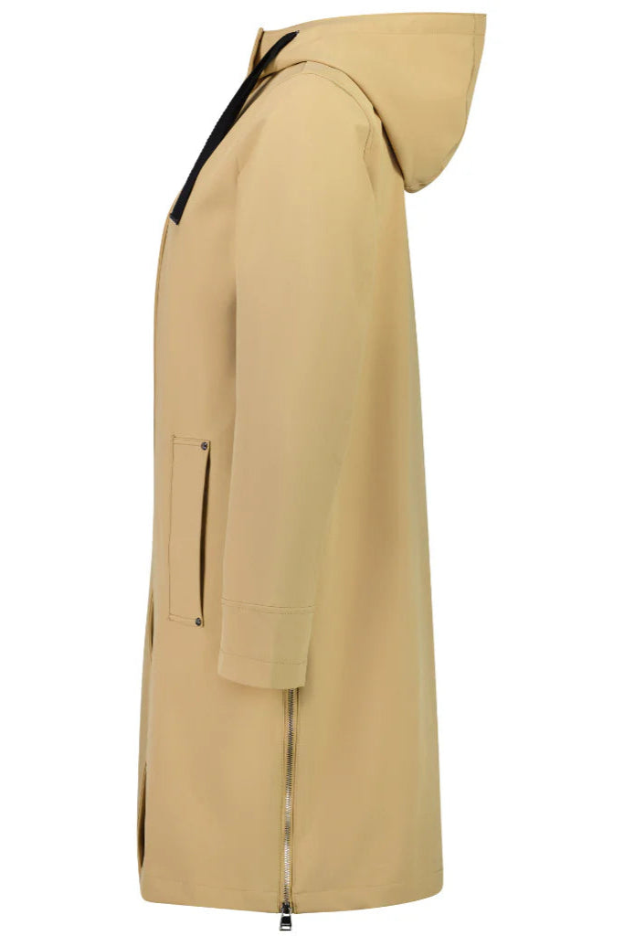 Womens Rach Longline Softshell - Caramel