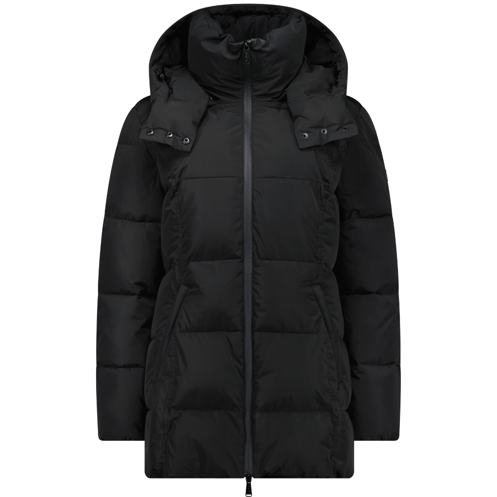 Womens Riley Waterproof Sorona Coat BlacK