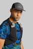 Unisex Shell+™ Cotton Windbreaker 5 Panel Cap Obsidian/Black 0A578E