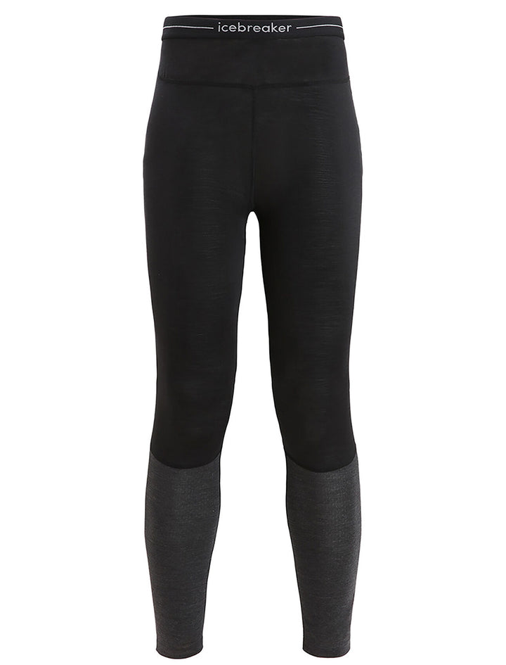 Womens 125 ZoneKnit™ Merino Blend Thermal Leggings Black/Jet Heather 0A56H6