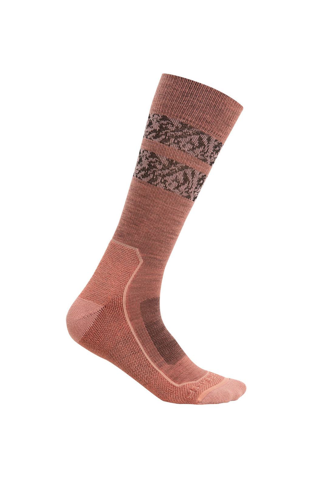 Womens Merino Hike+ Light Crew Natural Summit Socks