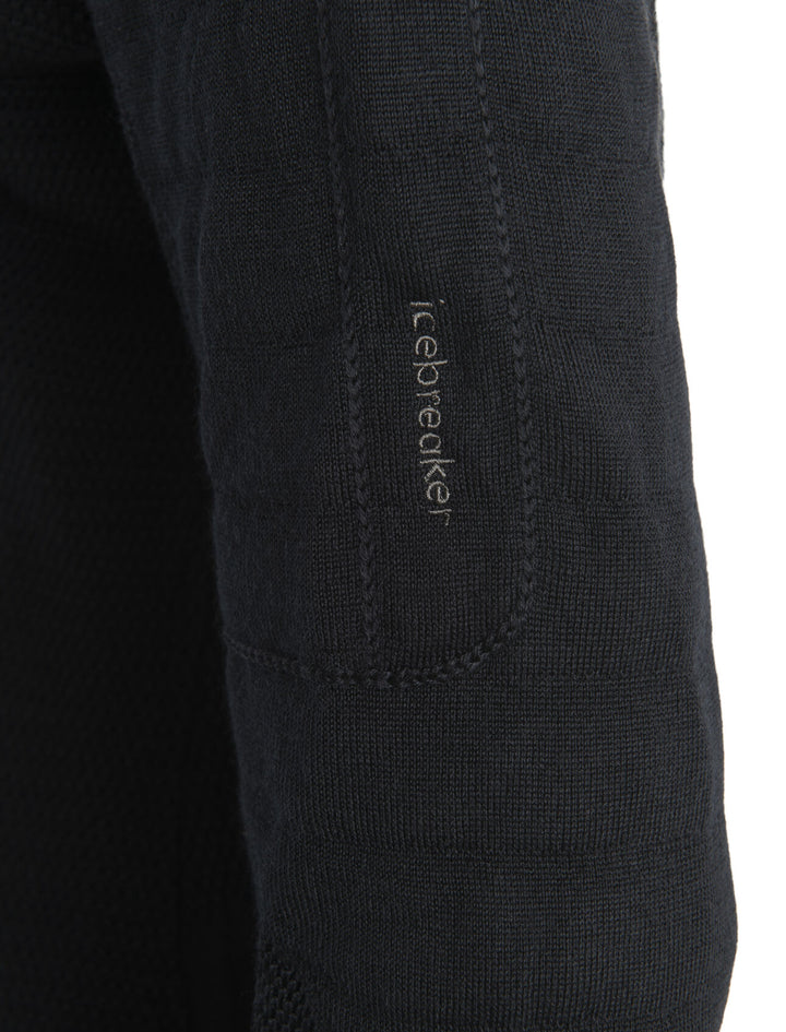 Womens ZoneKnit™ Merino Explore Long Sleeve Zip Hoodie Black 0A56SD