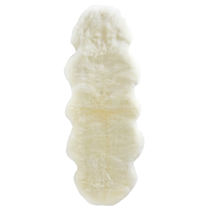 Classic Sheepskins Double Rug White