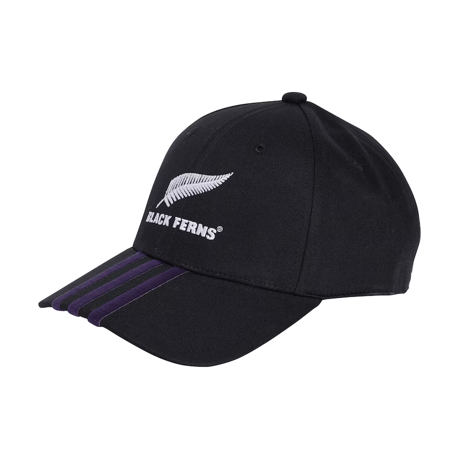 Black Ferns adidas 3 Stripes Baseball Cap JW1474