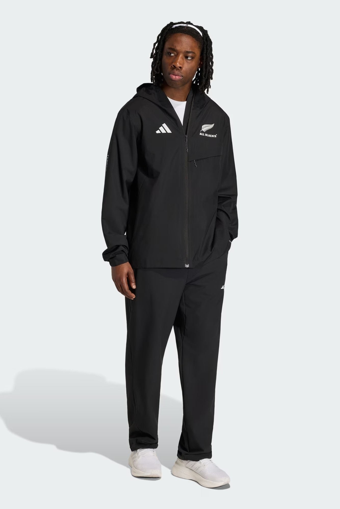 All Blacks All Weather Jacket JM9648 | Shop Adidas at thewoolpress