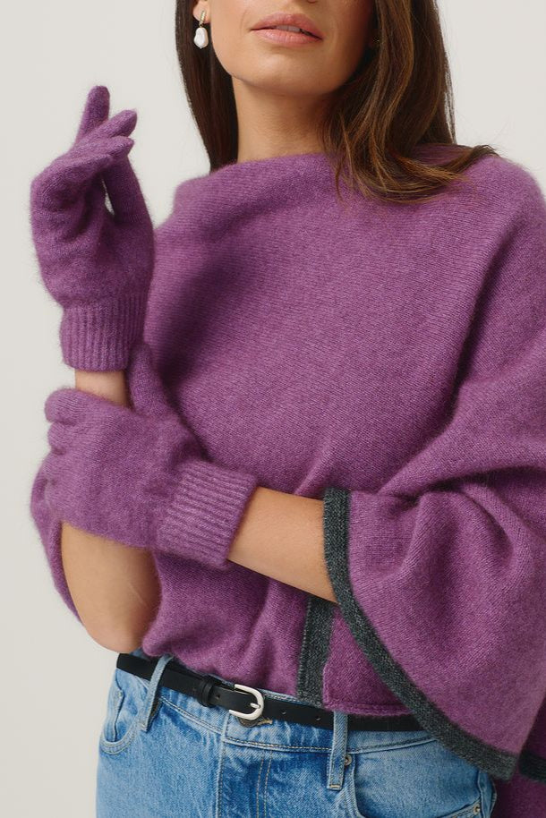 Merinomink Gloves Lilac 070709