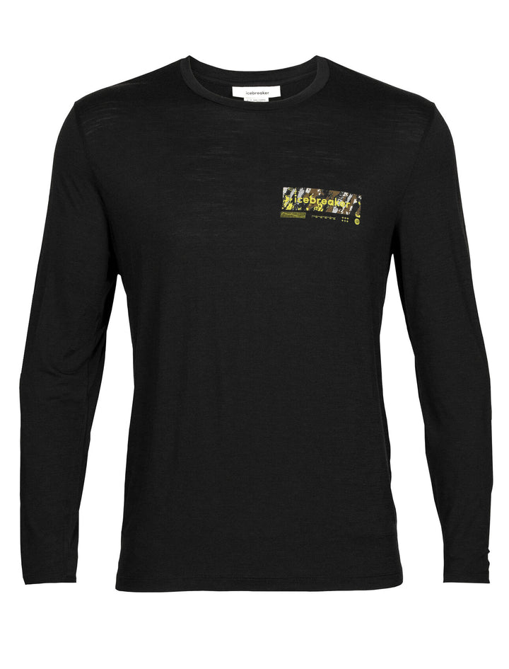Mens Tech Lite II LS Tee Summit Tread Black 0A56HW