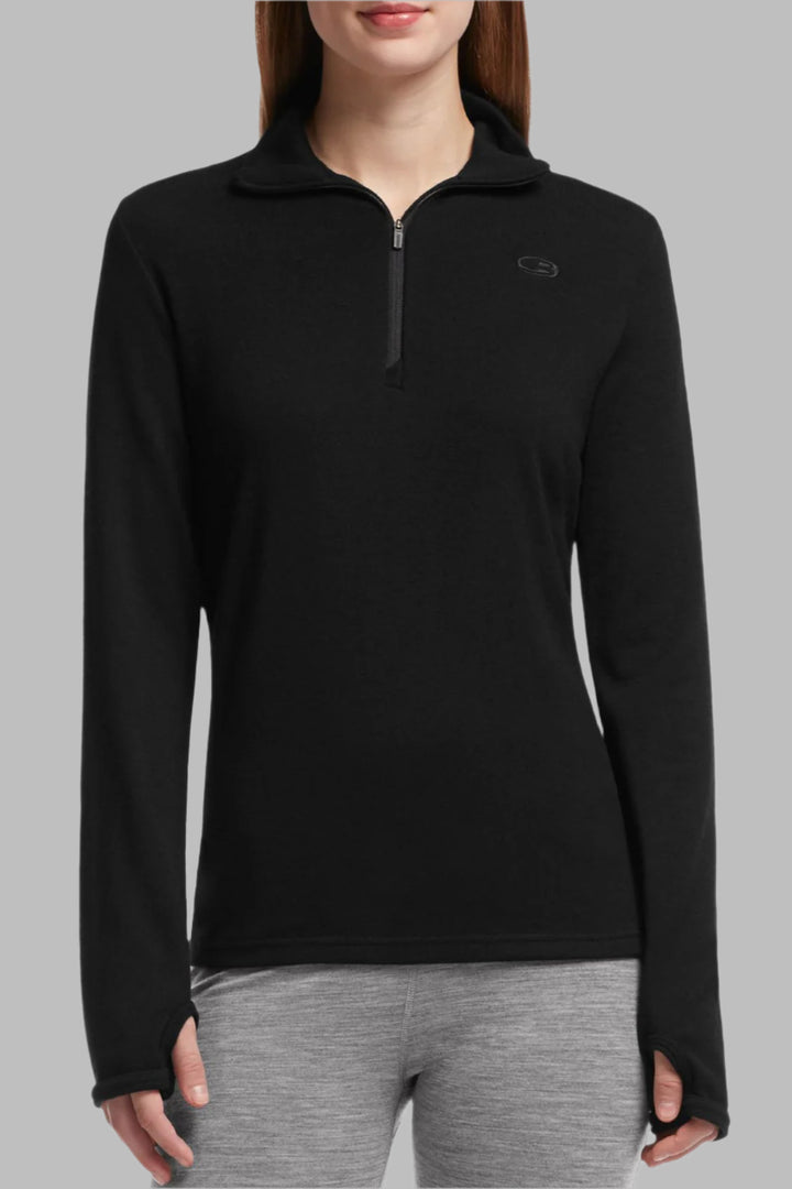 Womens Original LS Half Zip-Icebreaker-The WoolPress Arrowtown
