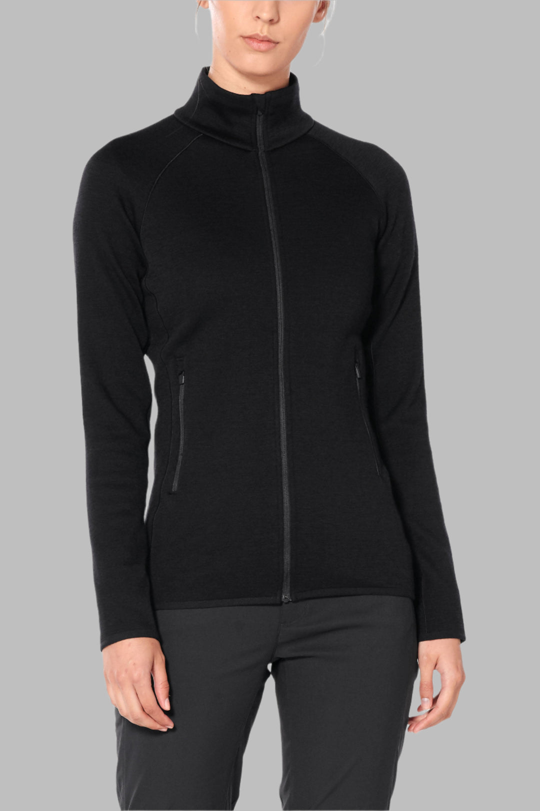 Womens Elemental LS Zip shop Icebreaker at TheWoolPress in Arrowtown, NZ