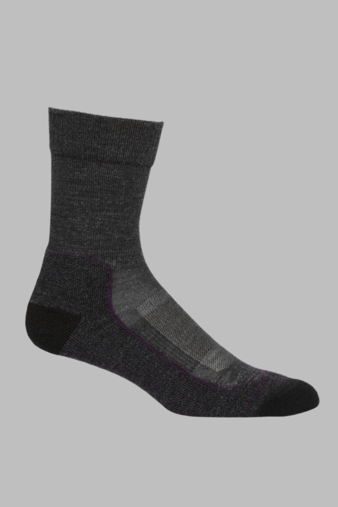 Womens Hike+ Heavy Crew Jet Heather 105100