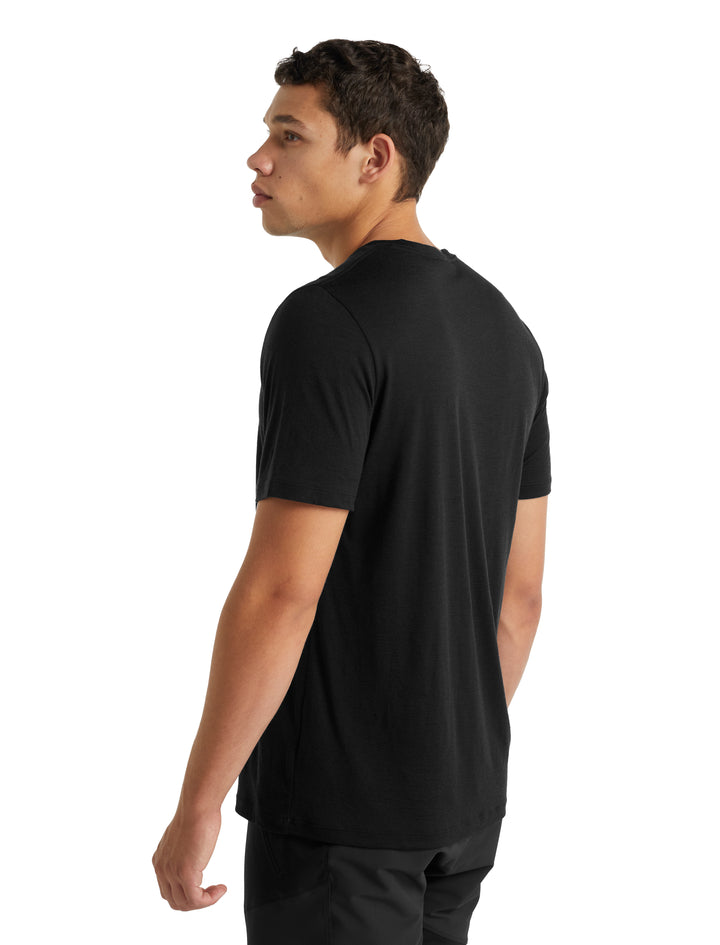 Mens Tech Lite II SS Tee Black 0A59IY