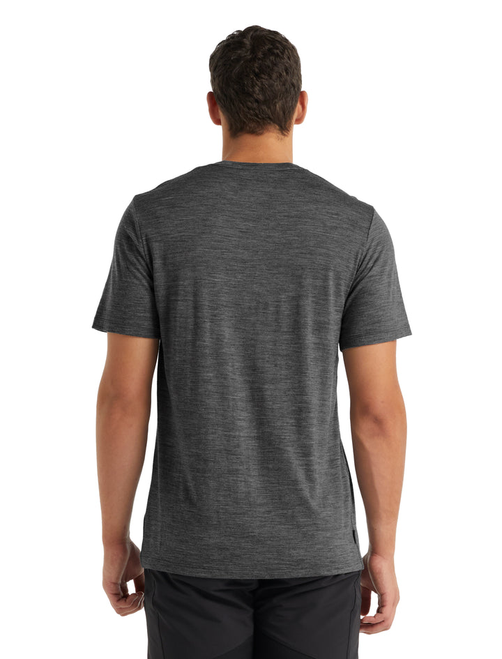 Mens Tech Lite II SS Tee Move to Natural Gritstone Heather 0A59IZ