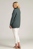 Womens Zip Tunic Sweater Feather 1993