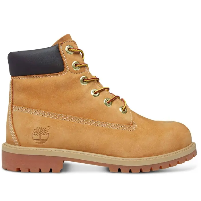 Junior 6-Inch Premium Waterproof Boot - Wheat Nubuck