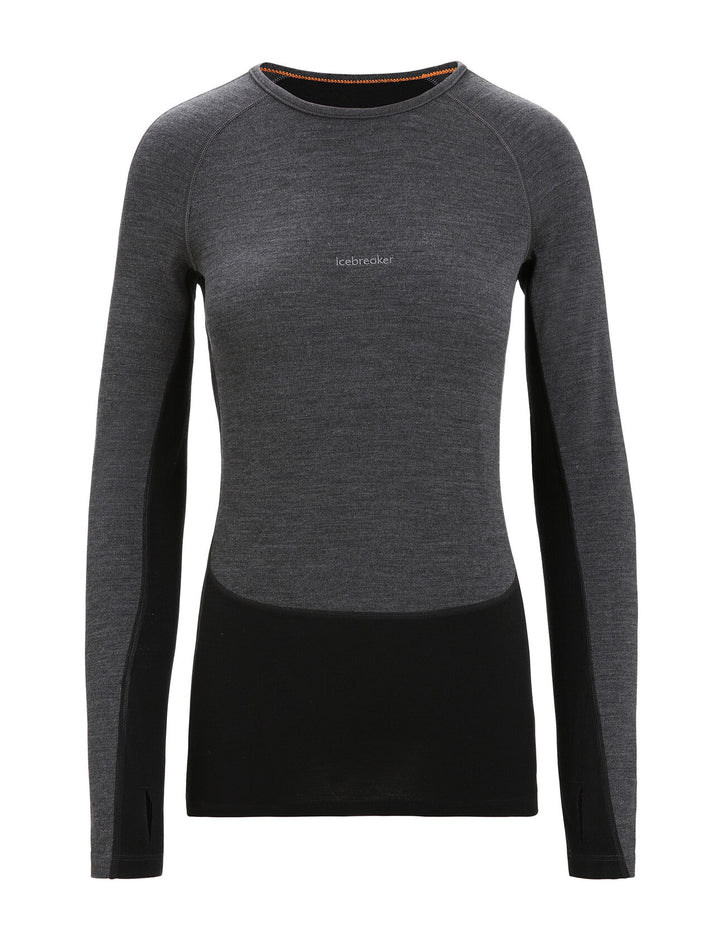 Womens 260 Zoneknit LS Crewe Jet Heather 0A56HL