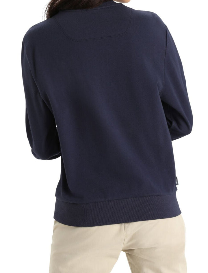 Womens Central II LS Sweatshirt Midnight Navy 0A56L2