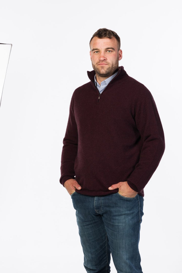 Mens Lightweight 1/2 Zip  Shiraz NB336