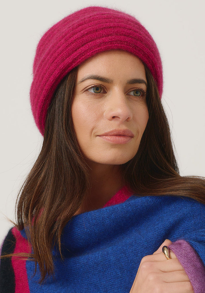 Womens Merinomink Felted Hat Lupin 008009