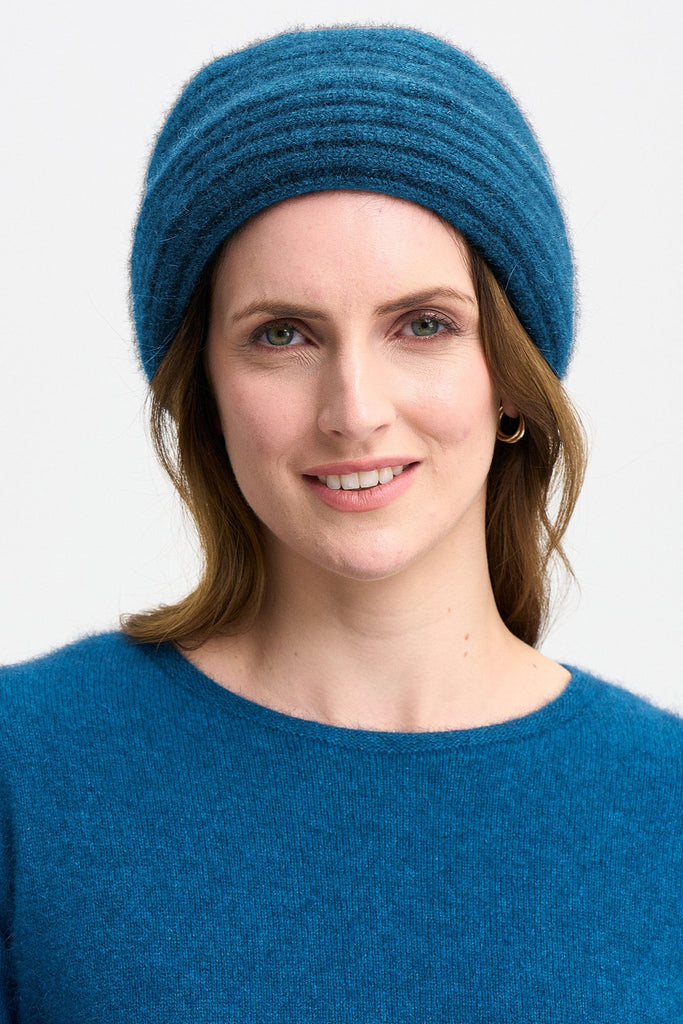 Womens Merinomink Felted Hat Agean 008009