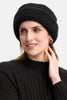 Womens Merinomink Felted Hat Jet 008009