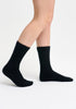Unisex Merino Mink Fine Socks Jet 0302