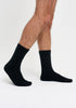 Unisex Merino Mink Fine Socks Jet 0302