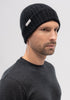 Unisex Merinomink Rib Beanie Jet/Black 0527