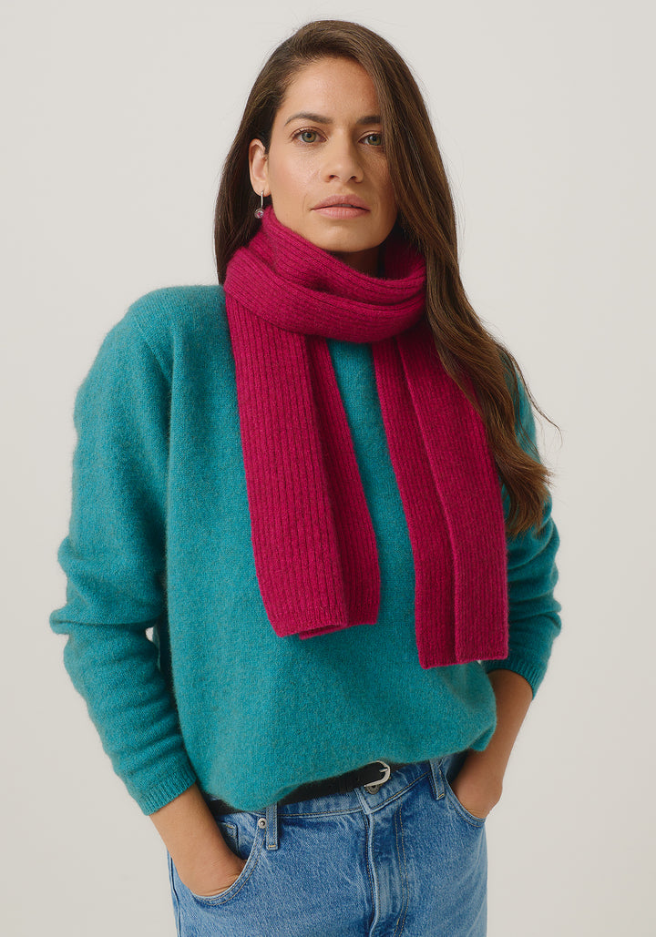 Unisex Ribbed Scarf Lupin 0578