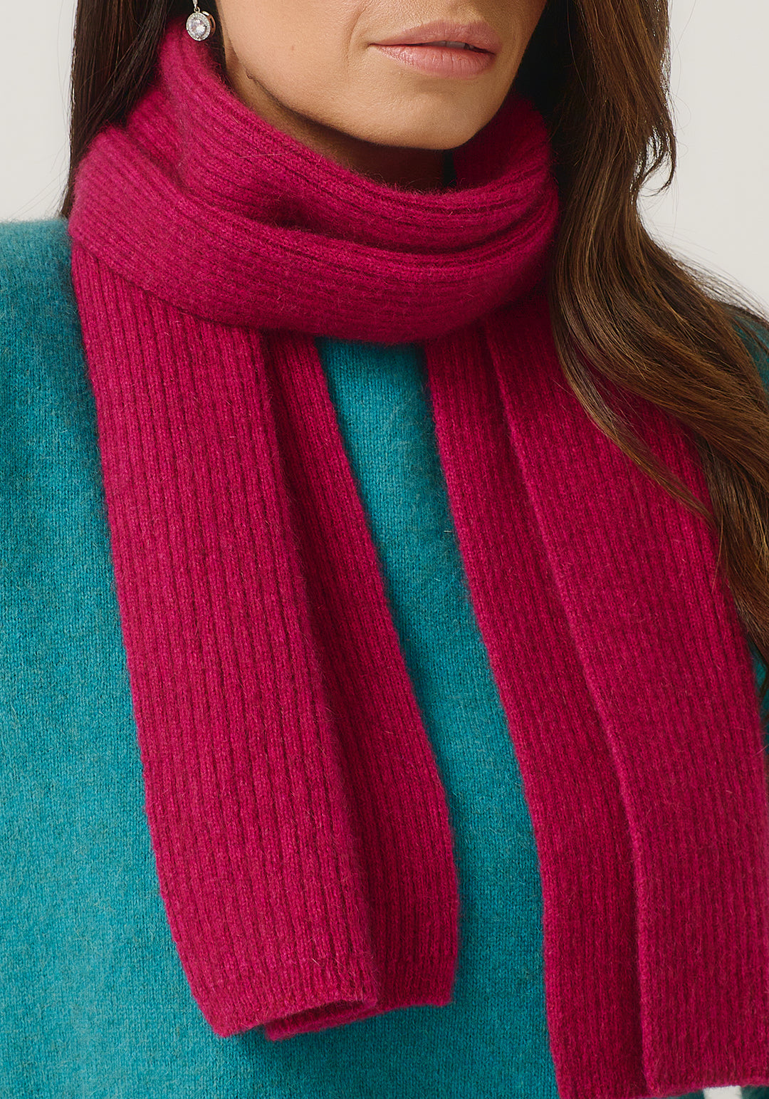 Unisex Ribbed Scarf Lupin 0578