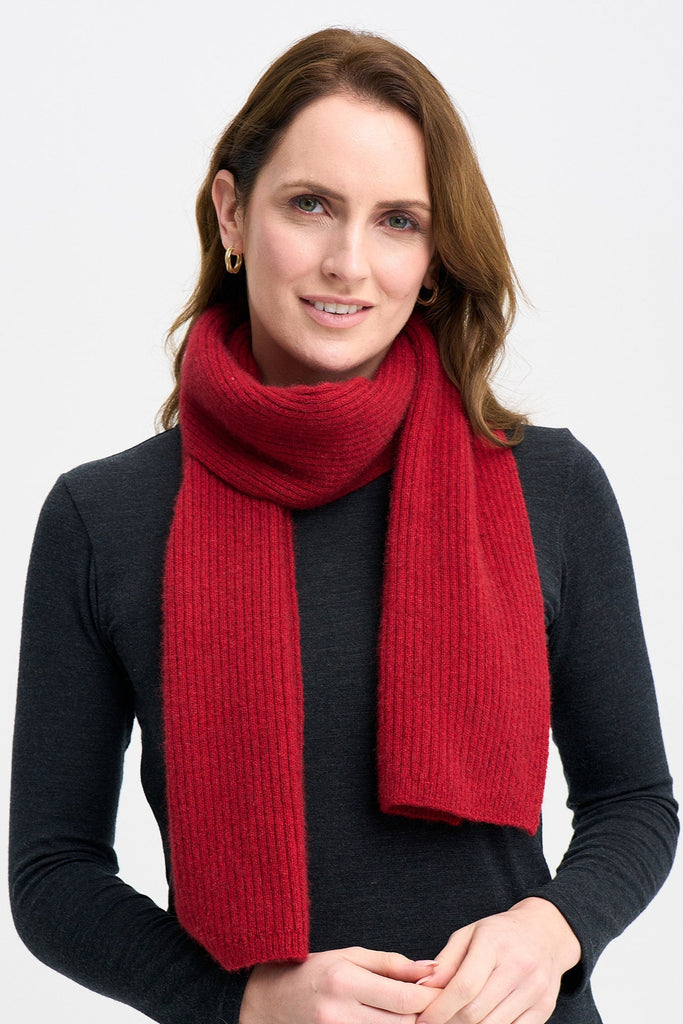 Unisex Ribbed Scarf Rata 0578