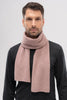 Unisex Ribbed Scarf Rose Dust 0578