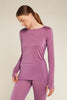 Womens 125 ZoneKnit™ Merino Blend LS Crewe Deco/Ashen IB0A56H4