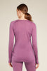 Womens 125 ZoneKnit™ Merino Blend LS Crewe Deco/Ashen IB0A56H4