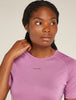 Womens 125 ZoneKnit™ SS Crewe Thermal Top Deco/Ashen 0A56H8