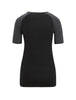 Womens 125 ZoneKnit™ Merino SS Crewe Thermal Top Jet Heather 0A56H8