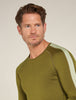 Mens 260 ZoneKnit™ Merino LS Crewe Thermal Top Algae/Ashen 0A56HH